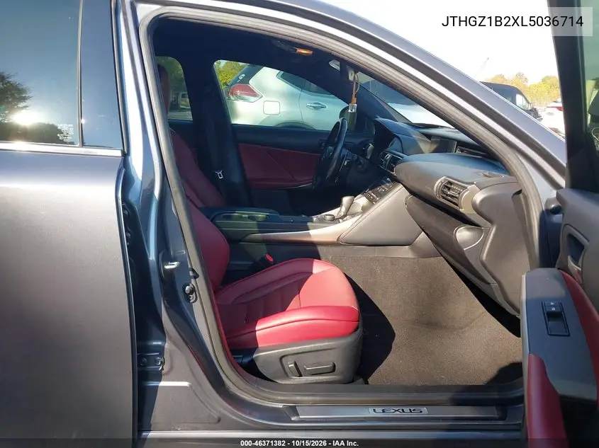 2020 LEXUS IS VIN JTHGZ1B2XL5036714 — фото 5