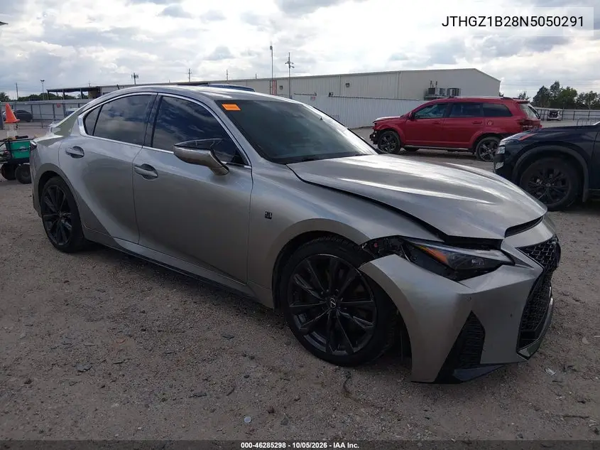 LEXUS IS 2022, VIN JTHGZ1B28N5050291