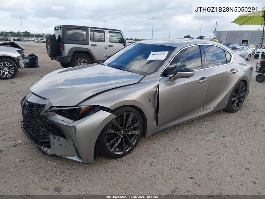 2022 LEXUS IS VIN JTHGZ1B28N5050291 — фото 2