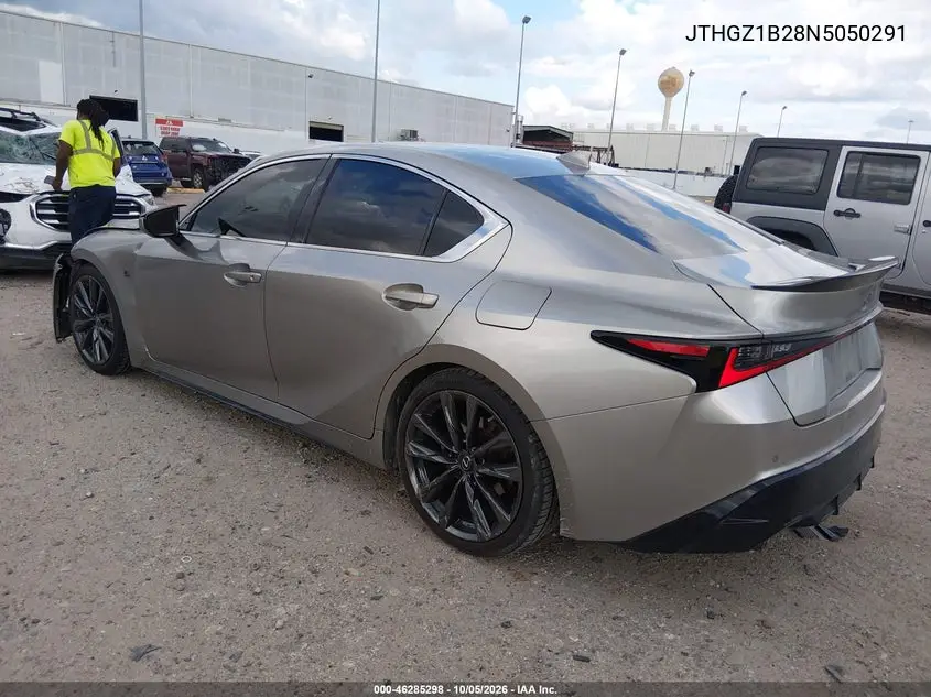 2022 LEXUS IS VIN JTHGZ1B28N5050291 — фото 3