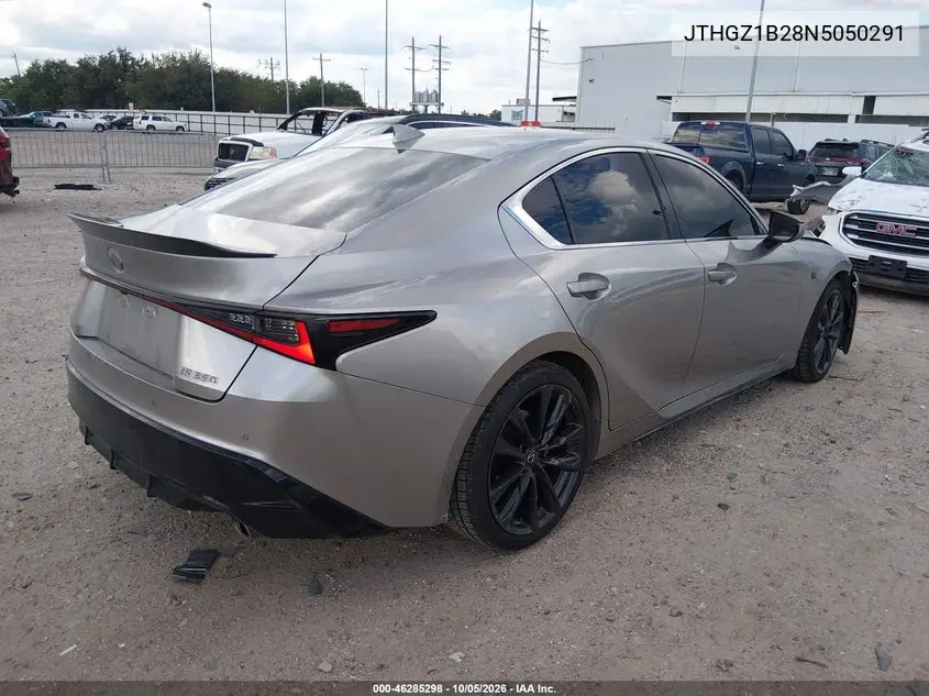 2022 LEXUS IS VIN JTHGZ1B28N5050291 — фото 4