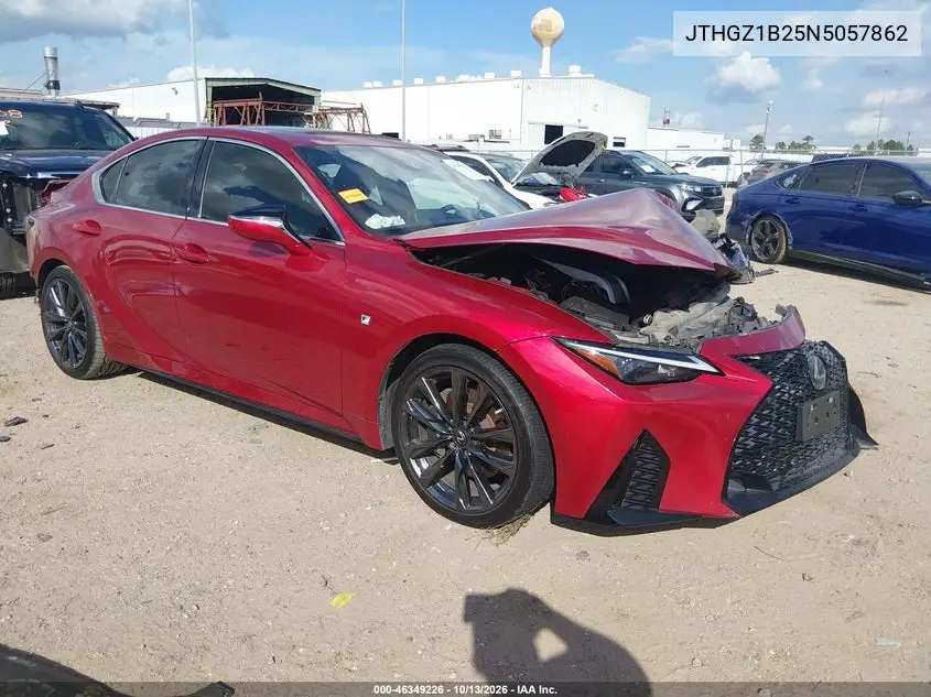 LEXUS IS 2022, VIN JTHGZ1B25N5057862