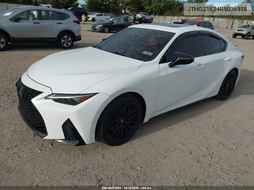 2024 LEXUS IS VIN JTHGZ1E24R5036938 — фото 2