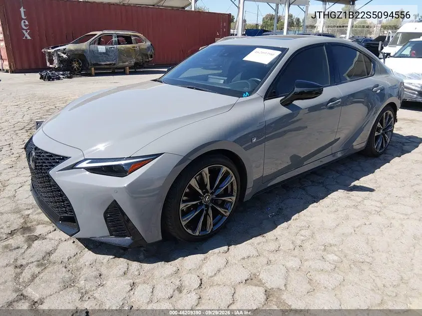 2025 LEXUS IS VIN JTHGZ1B22S5094556 — фото 2