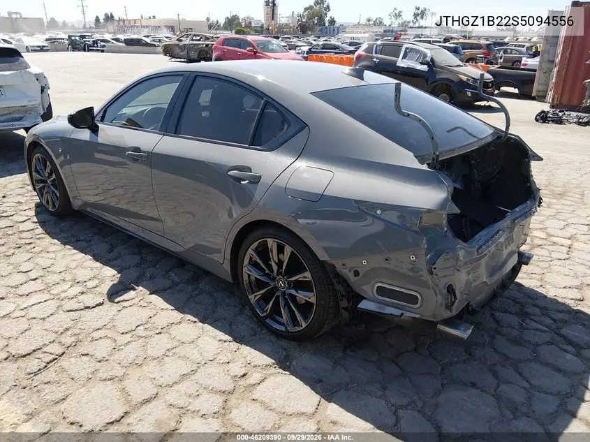 2025 LEXUS IS VIN JTHGZ1B22S5094556 — фото 3