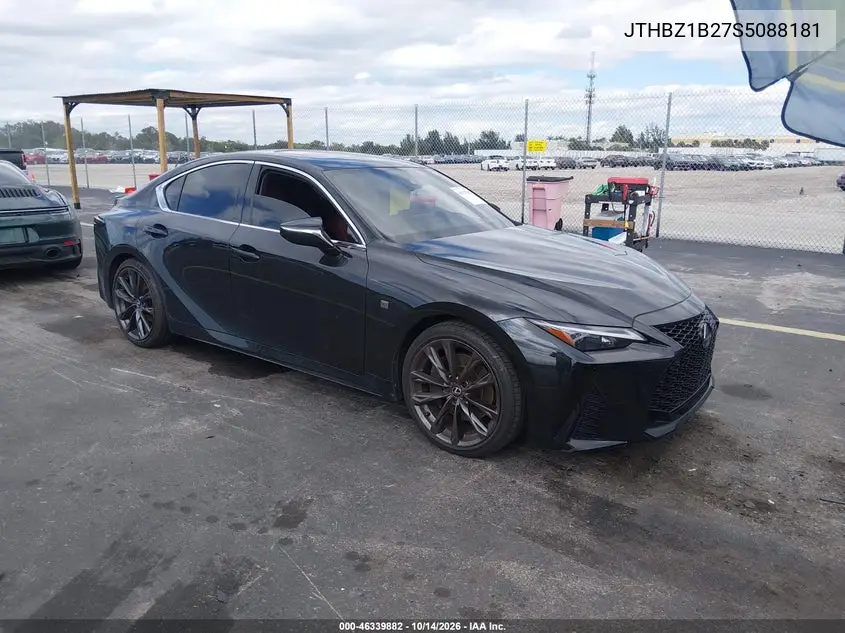LEXUS IS 2025, VIN JTHBZ1B27S5088181