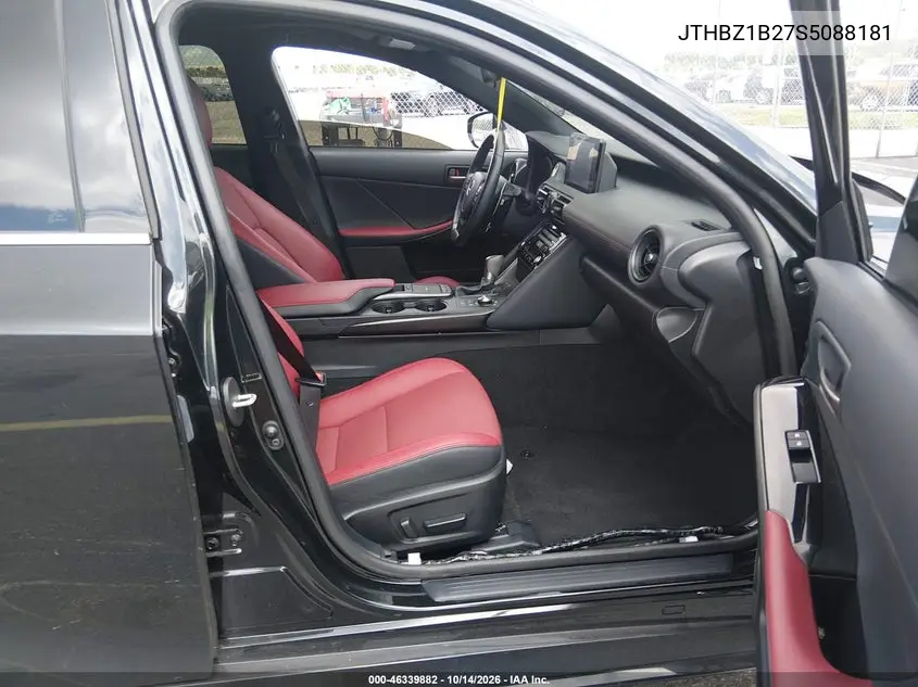 2025 LEXUS IS VIN JTHBZ1B27S5088181 — фото 5