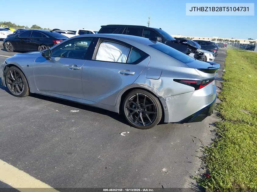2026 LEXUS IS VIN JTHBZ1B28T5104731 — фото 3