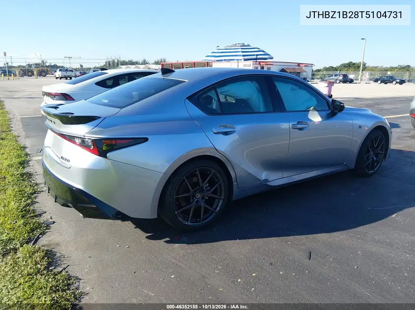 2026 LEXUS IS VIN JTHBZ1B28T5104731 — фото 4