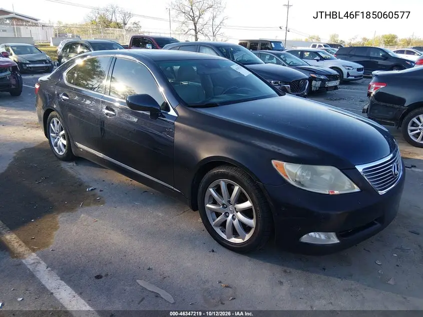 LEXUS LS 2008, VIN JTHBL46F185060577