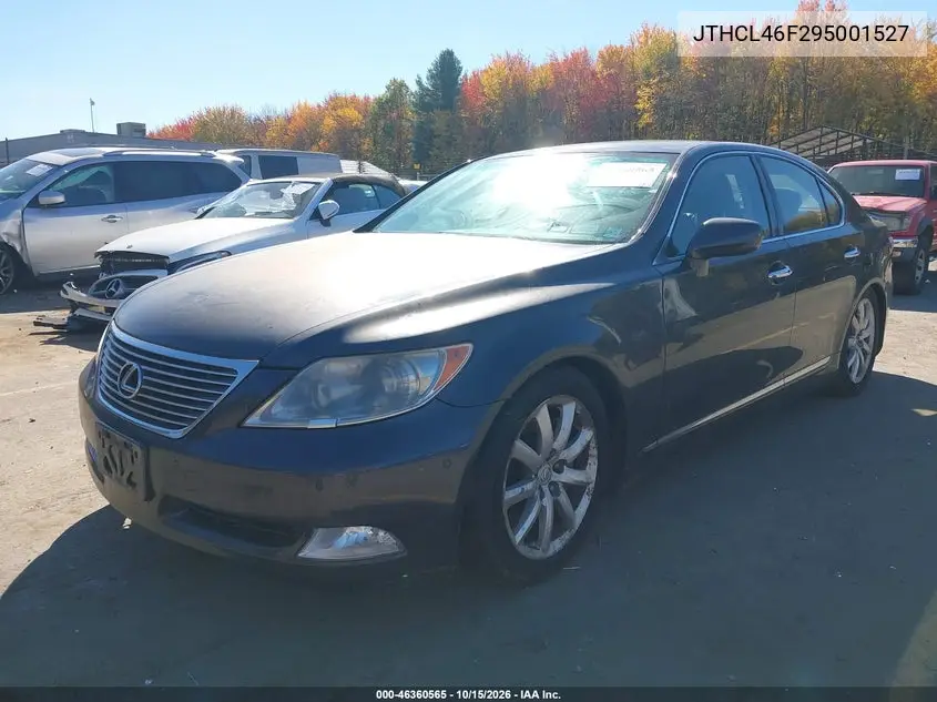 2009 LEXUS LS VIN JTHCL46F295001527 — фото 2