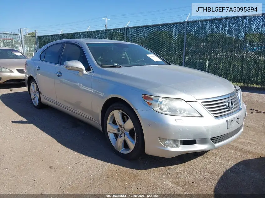 LEXUS LS 2010, VIN JTHBL5EF7A5095394