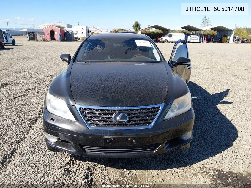 2012 LEXUS LS VIN JTHCL1EF6C5014708 — фото 13