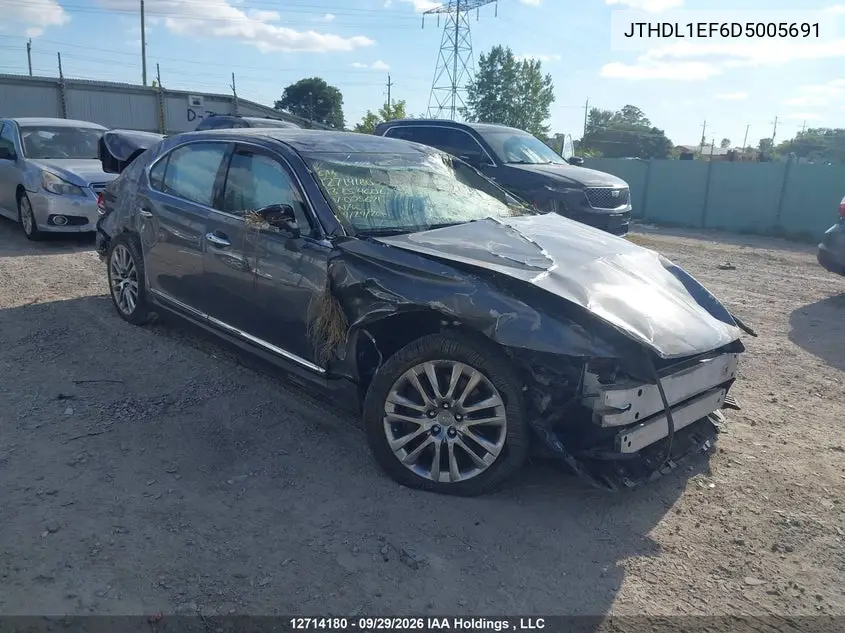 LEXUS LS 2013, VIN JTHDL1EF6D5005691