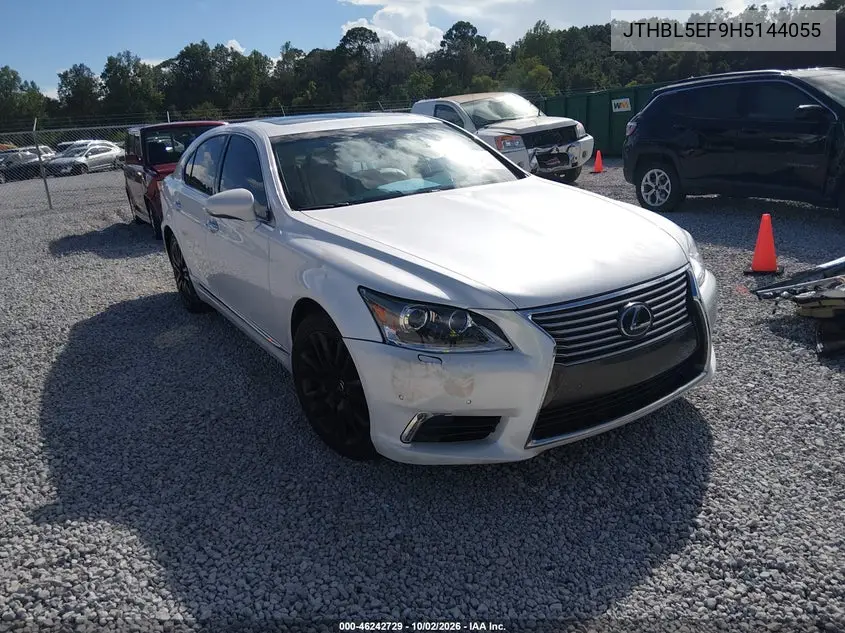 LEXUS LS 2017, VIN JTHBL5EF9H5144055