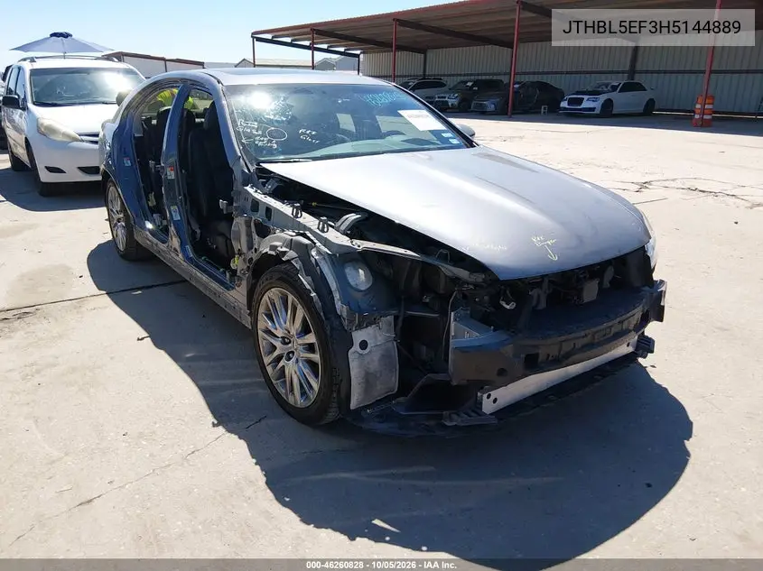 LEXUS LS 2017, VIN JTHBL5EF3H5144889