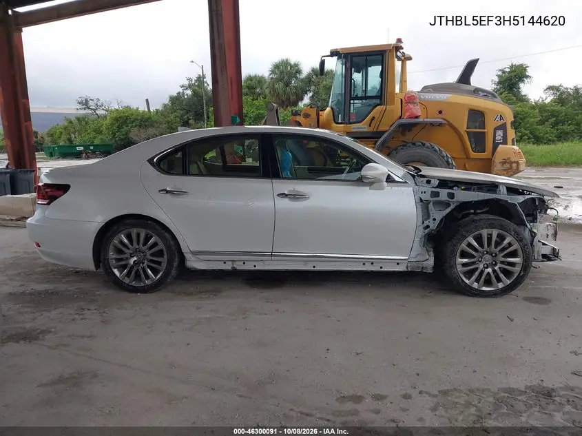 2017 LEXUS LS VIN JTHBL5EF3H5144620 — фото 13
