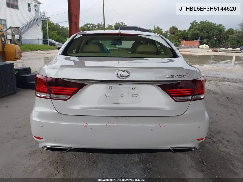2017 LEXUS LS VIN JTHBL5EF3H5144620 — фото 16