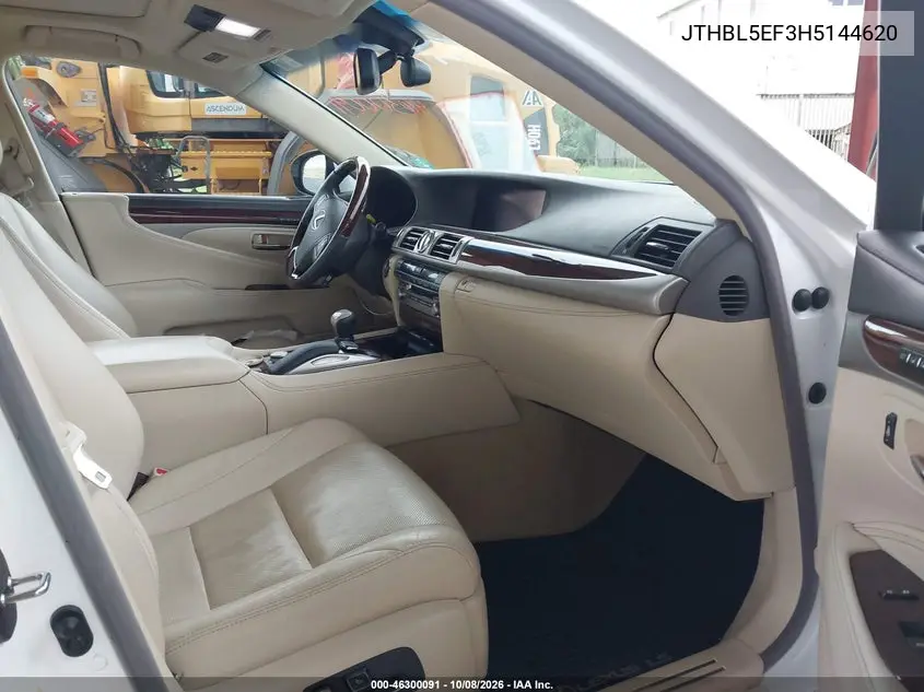 2017 LEXUS LS VIN JTHBL5EF3H5144620 — фото 5