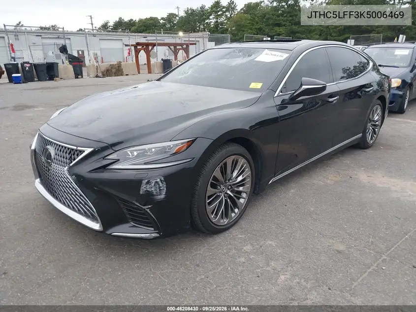 2019 LEXUS LS VIN JTHC5LFF3K5006469 — фото 2