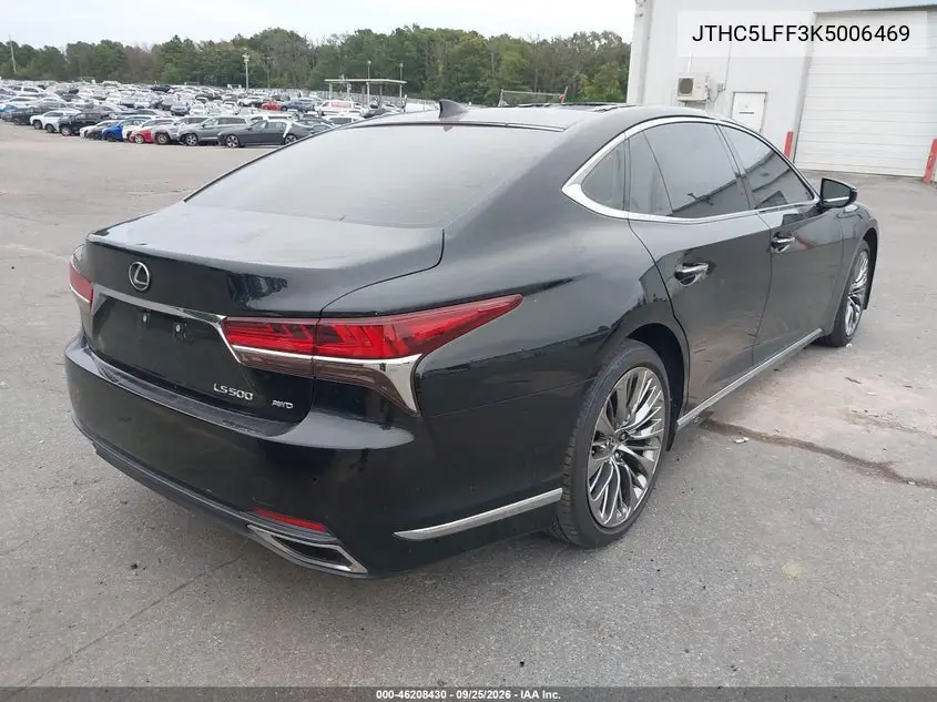 2019 LEXUS LS VIN JTHC5LFF3K5006469 — фото 4