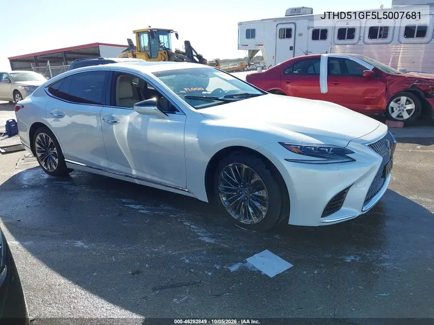 LEXUS LS 2020, VIN JTHD51GF5L5007681