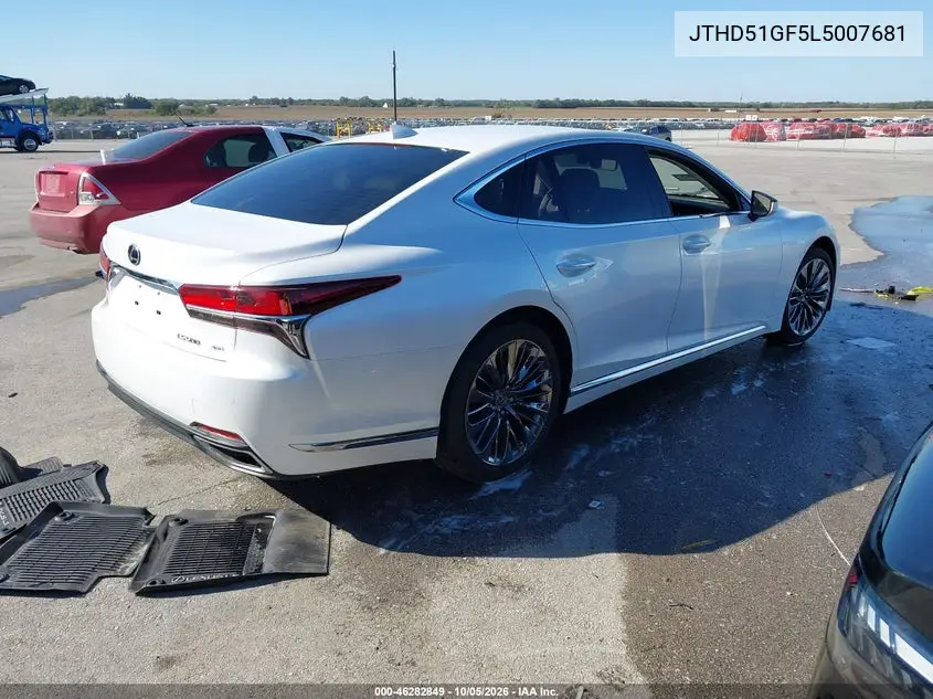 2020 LEXUS LS VIN JTHD51GF5L5007681 — фото 4