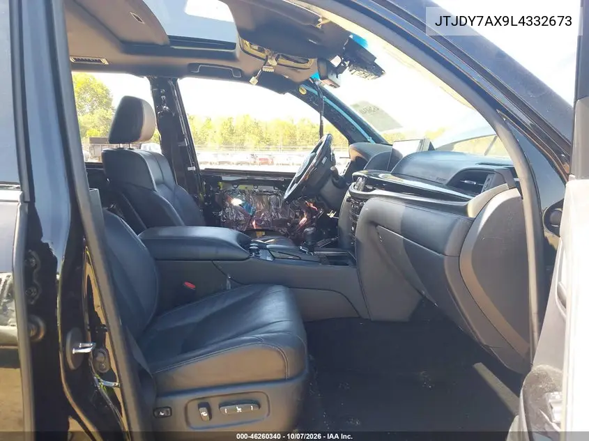 2020 LEXUS LX VIN JTJDY7AX9L4332673 — фото 5