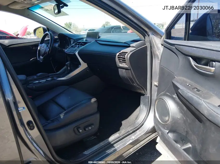 2015 LEXUS NX VIN JTJBARBZ2F2030066 — фото 5