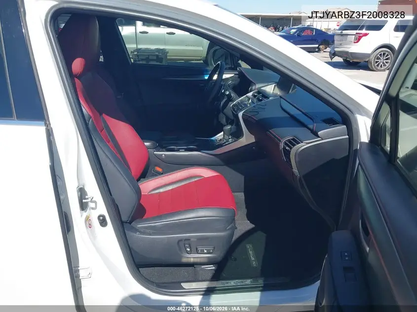 2015 LEXUS NX VIN JTJYARBZ3F2008328 — фото 5