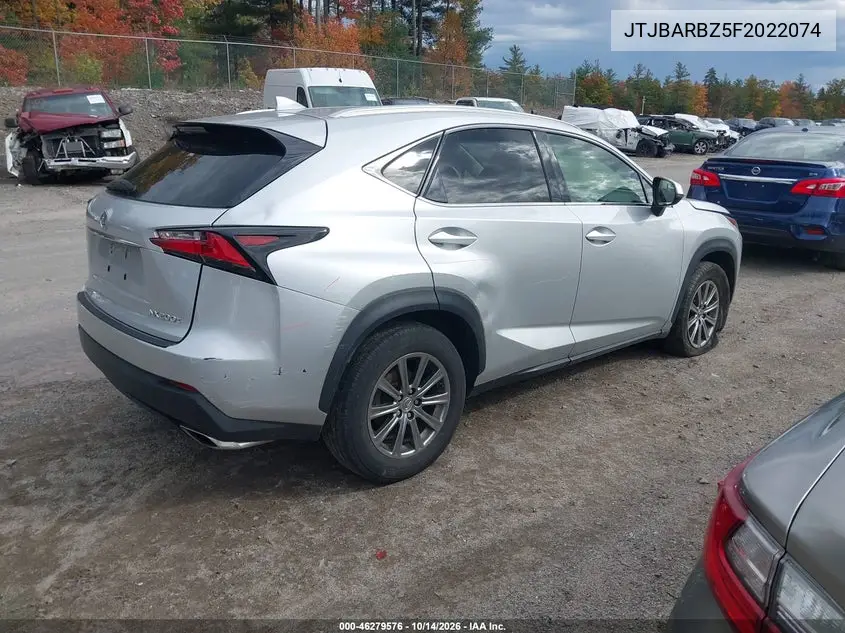 2015 LEXUS NX VIN JTJBARBZ5F2022074 — фото 4