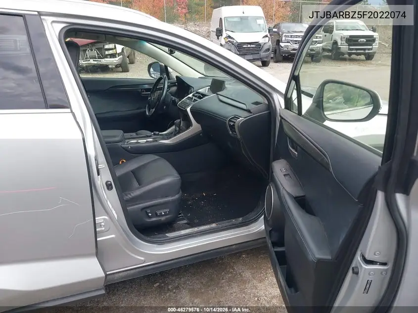 2015 LEXUS NX VIN JTJBARBZ5F2022074 — фото 5