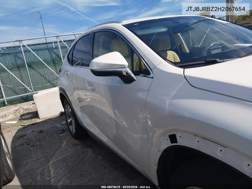 2017 LEXUS NX VIN JTJBJRBZ2H2067654 — фото 13