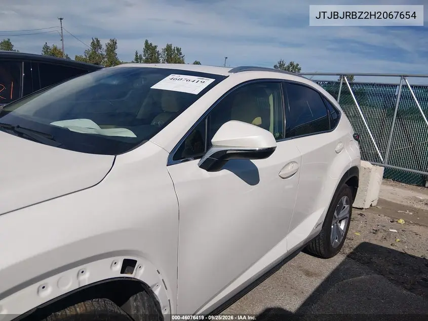 2017 LEXUS NX VIN JTJBJRBZ2H2067654 — фото 14