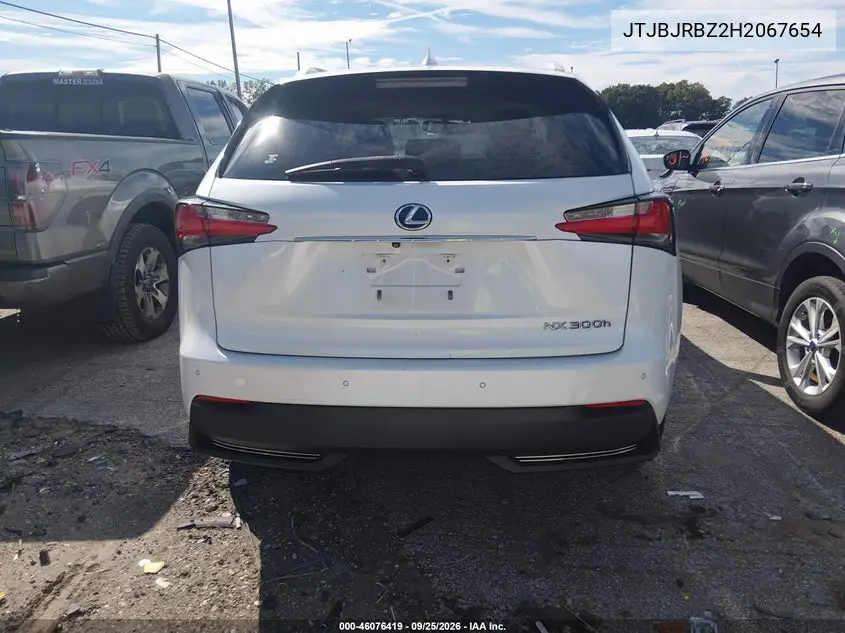 2017 LEXUS NX VIN JTJBJRBZ2H2067654 — фото 16