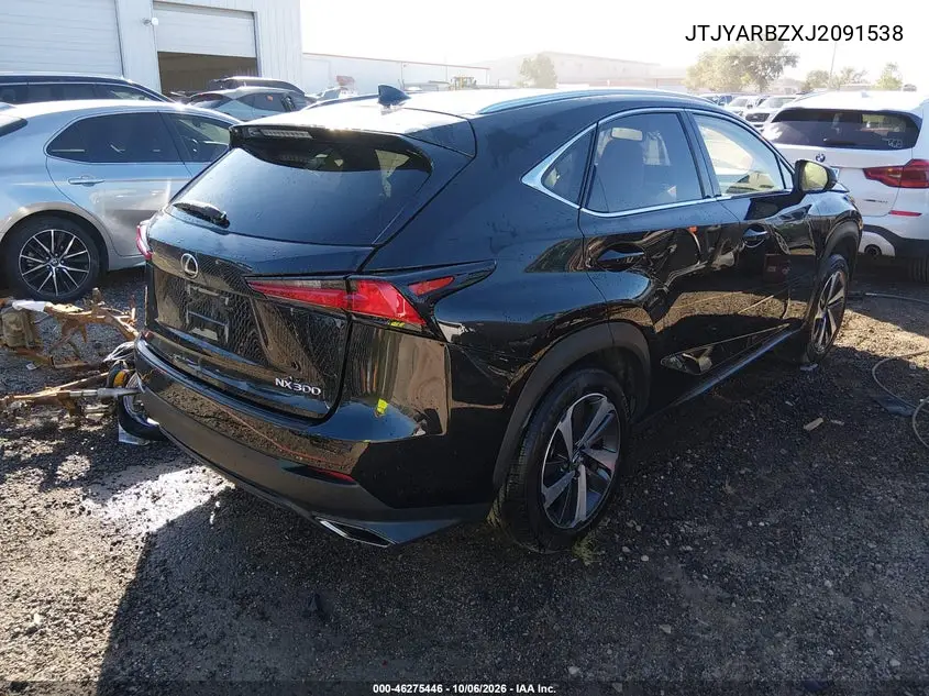 2018 LEXUS NX VIN JTJYARBZXJ2091538 — фото 4