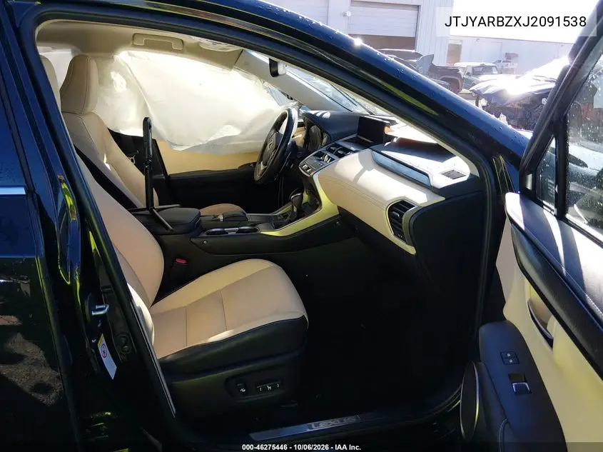 2018 LEXUS NX VIN JTJYARBZXJ2091538 — фото 5