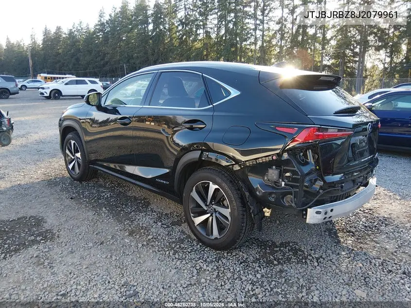 2018 LEXUS NX VIN JTJBJRBZ8J2079961 — фото 3