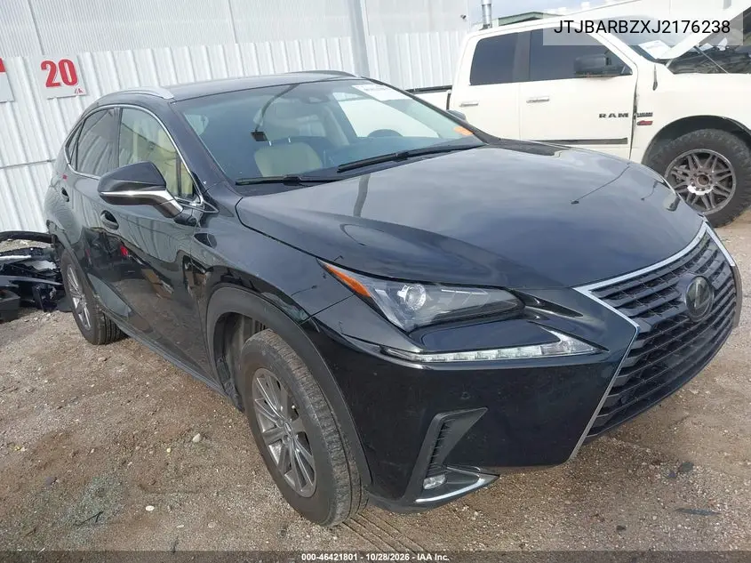 LEXUS NX 2018, VIN JTJBARBZXJ2176238