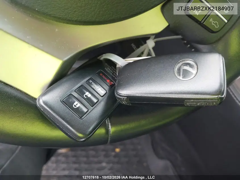 2019 LEXUS NX VIN JTJBARBZXK2184907 — фото 11