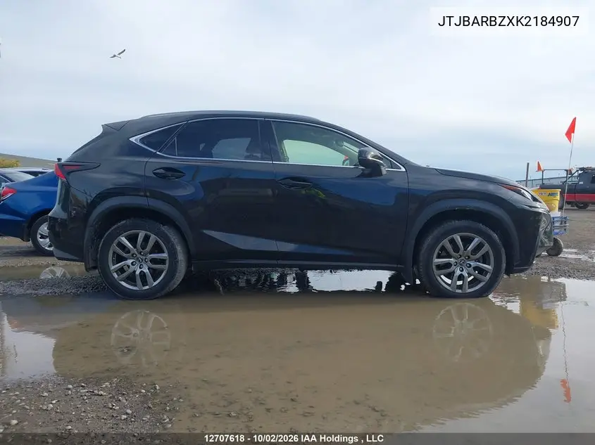 2019 LEXUS NX VIN JTJBARBZXK2184907 — фото 13