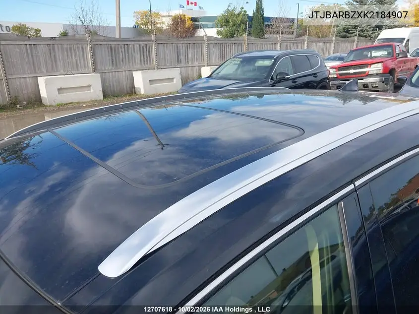 2019 LEXUS NX VIN JTJBARBZXK2184907 — фото 18