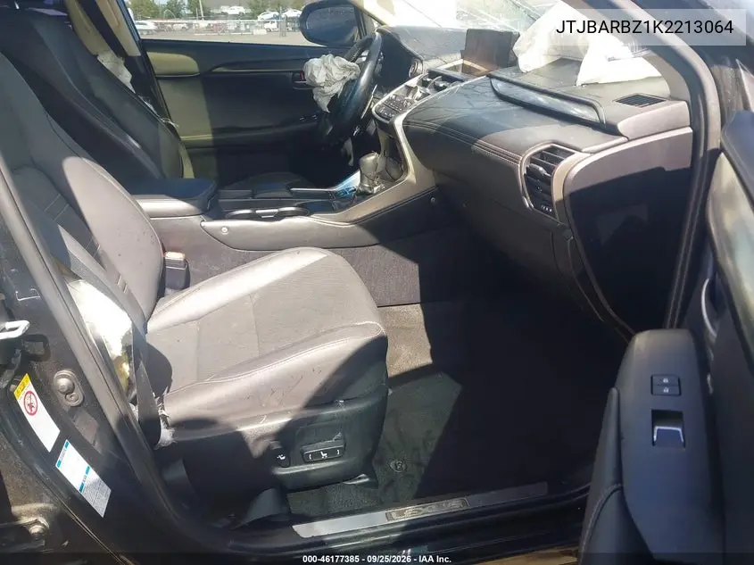 2019 LEXUS NX VIN JTJBARBZ1K2213064 — фото 5