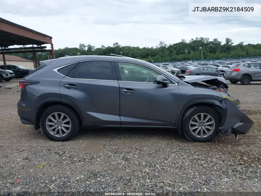 2019 LEXUS NX VIN JTJBARBZ9K2184509 — фото 13