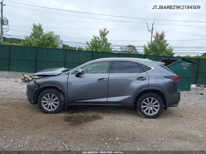 2019 LEXUS NX VIN JTJBARBZ9K2184509 — фото 14