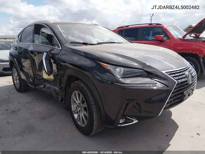 LEXUS NX 2020, VIN JTJDARBZ4L5002482