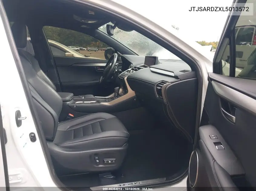 2020 LEXUS NX VIN JTJSARDZXL5013572 — фото 5
