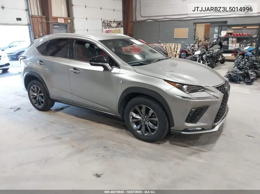 LEXUS NX 2020, VIN JTJJARBZ3L5014996