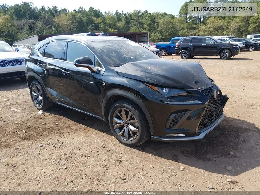 LEXUS NX 2020, VIN JTJSARBZ7L2162249