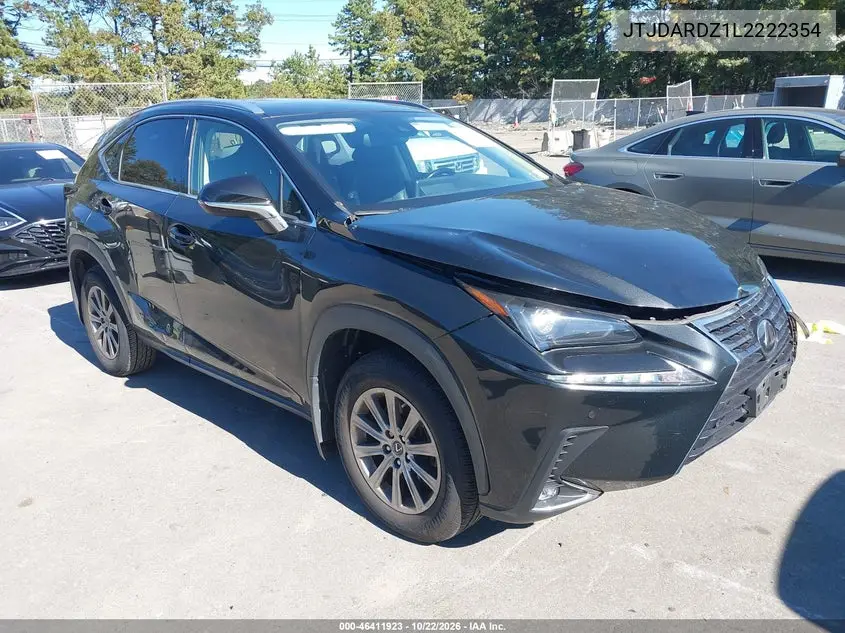 LEXUS NX 2020, VIN JTJDARDZ1L2222354
